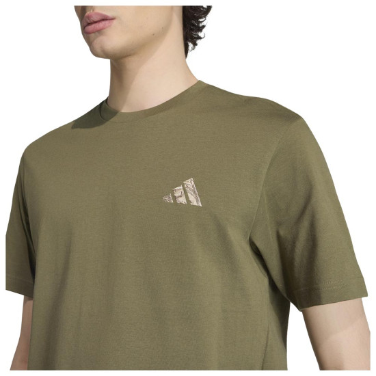 Adidas Ανδρική κοντομάνικη μπλούζα Camo Embroidered Small Logo Graphic T-Shirt